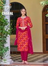 Satrangi Vol 4 By Radhika Modal Chanderi Printed Readymade Suits Wholesale Price In Surat
